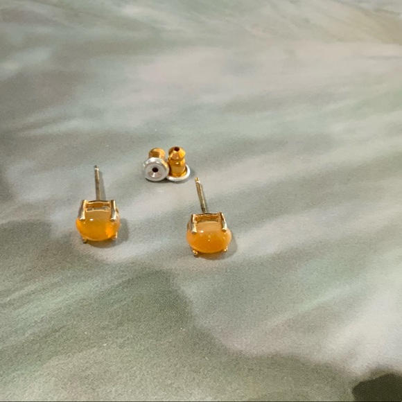 Yellow Opal 925 Silver Stud Earrings from Stauer Jewelry - Picture 2 of 13